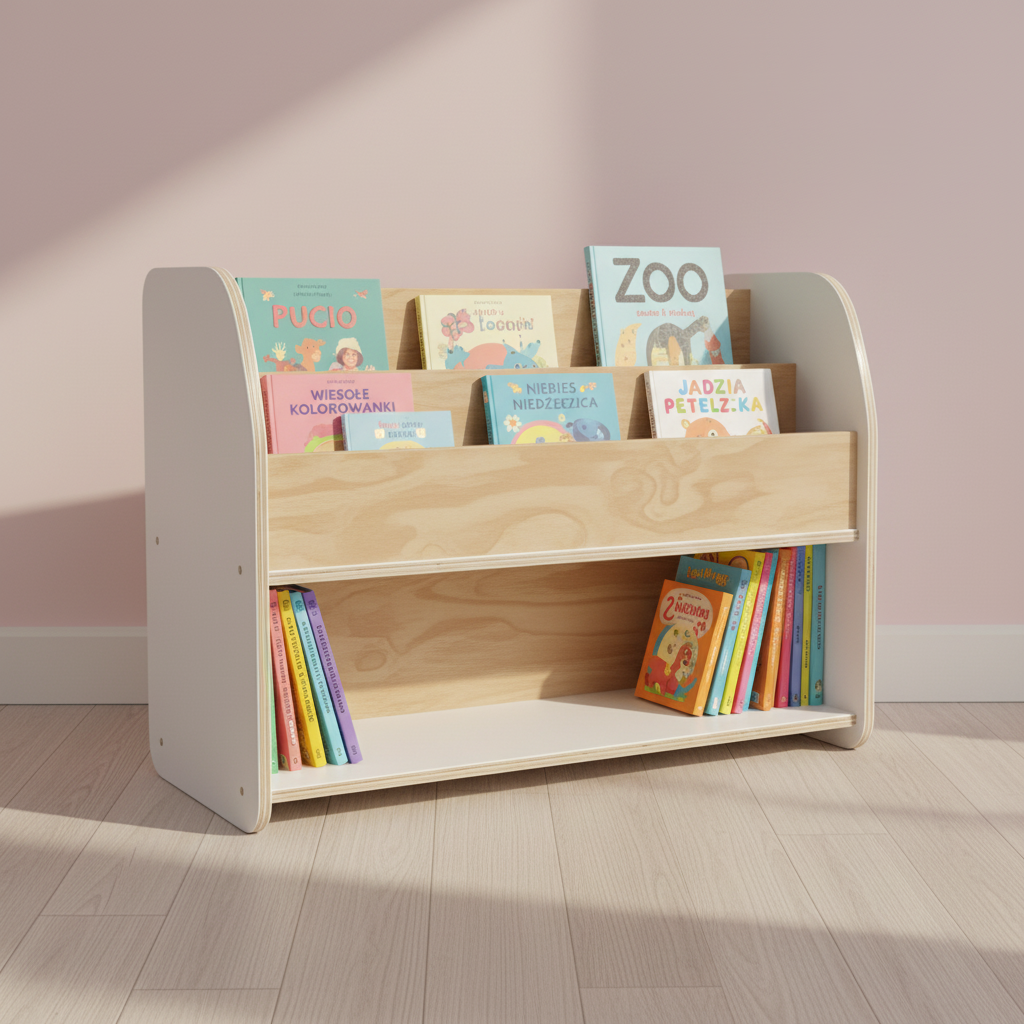Book Rack/Floor Shelf for Kids Room