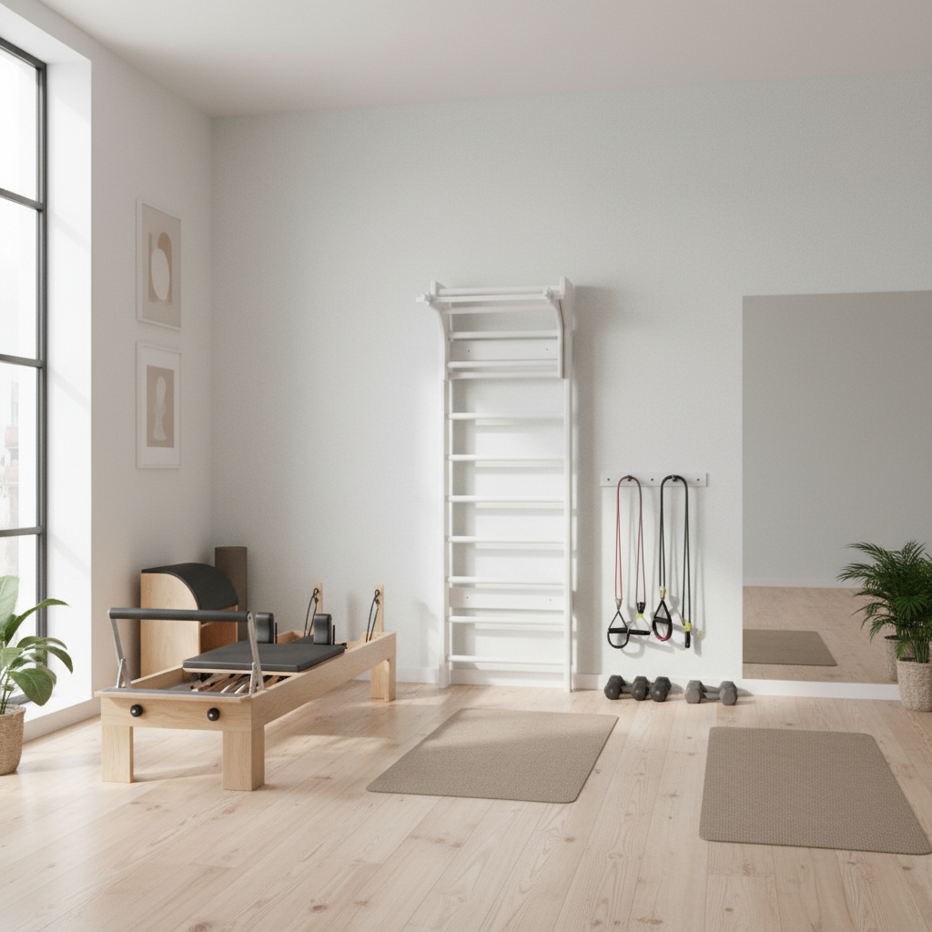 All-in-One Wooden Stall Bar