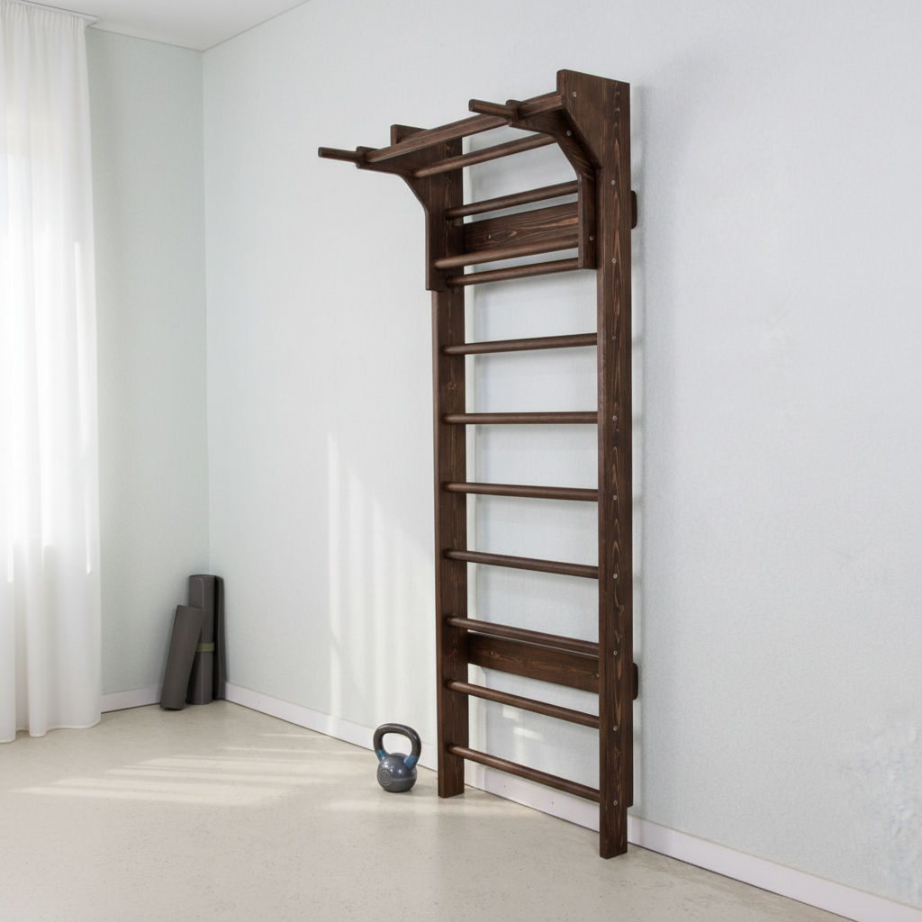 All-in-One Wooden Stall Bar