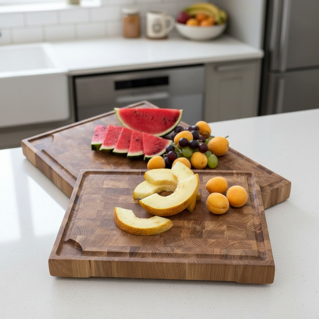 Premium End Grain Oak Cutting Board