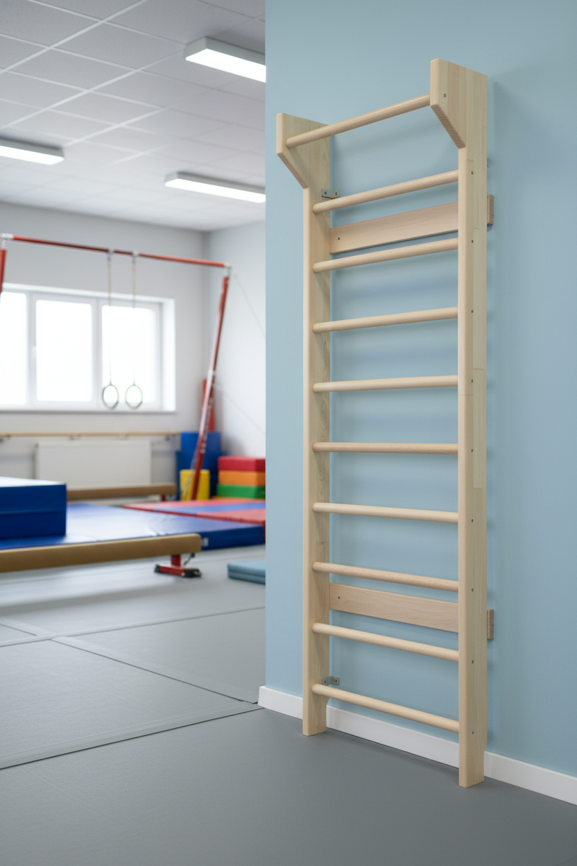 Wooden Gymnastic Stall Bar