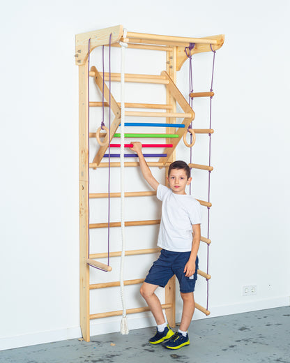 3in1 Set - Swedish Ladder, Climbing Playground, Gym