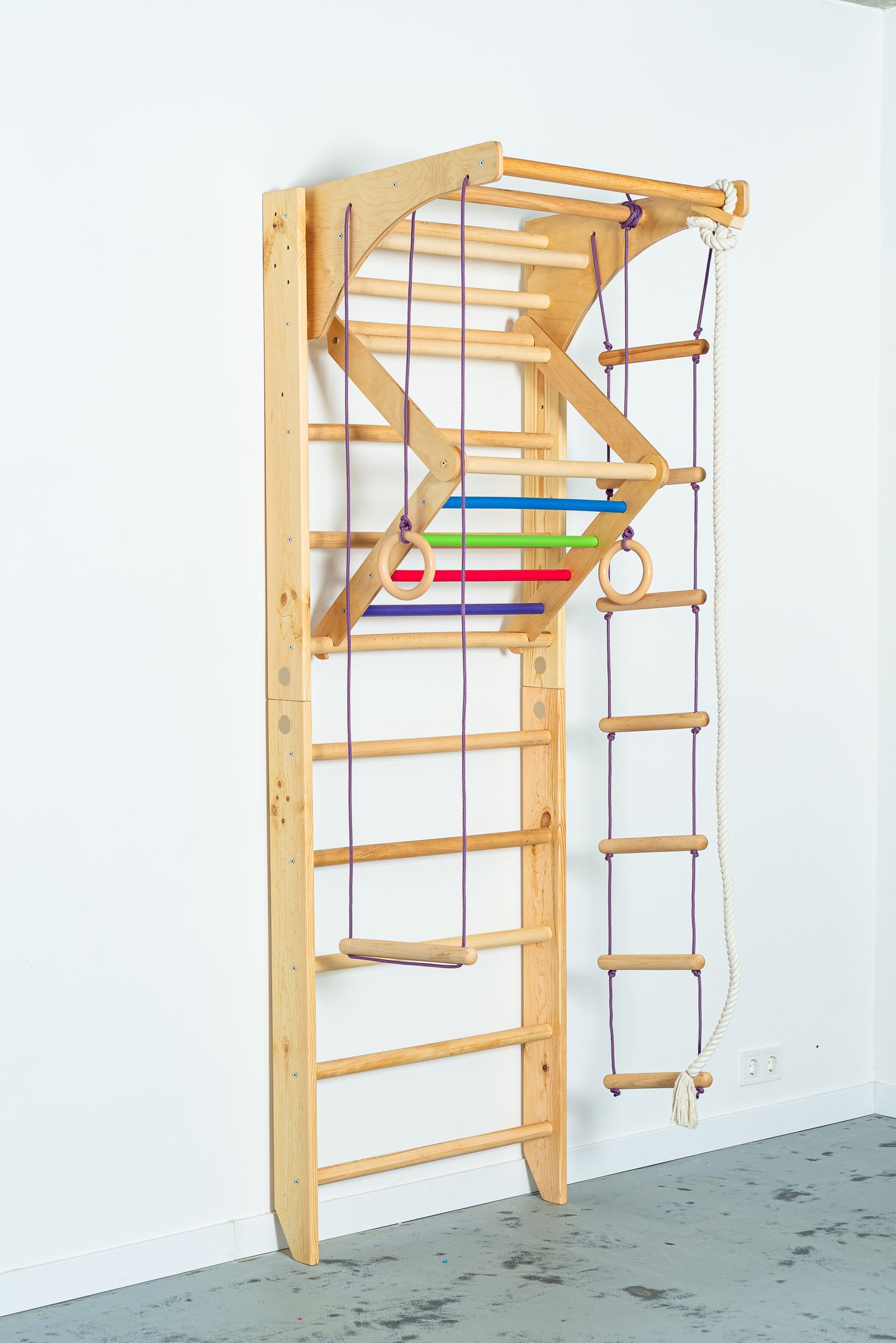 3in1 Set - Swedish Ladder, Climbing Playground, Gym