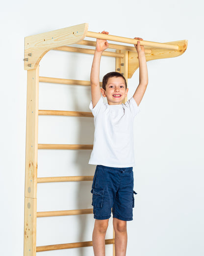 Heavy Duty Wooden Swedish Sport Ladder For Calisthenics and Workout