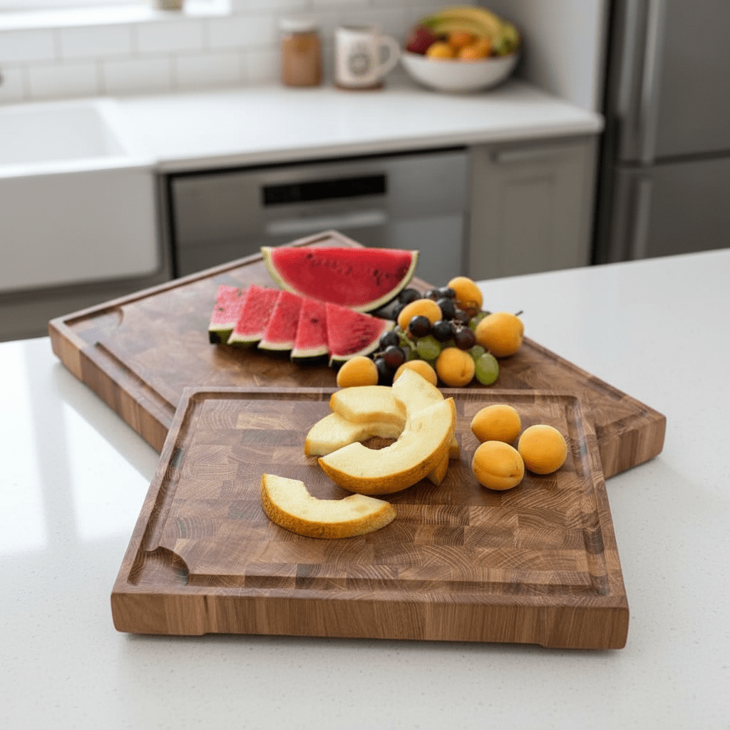 Premium End Grain Oak Cutting Board - CleverWood