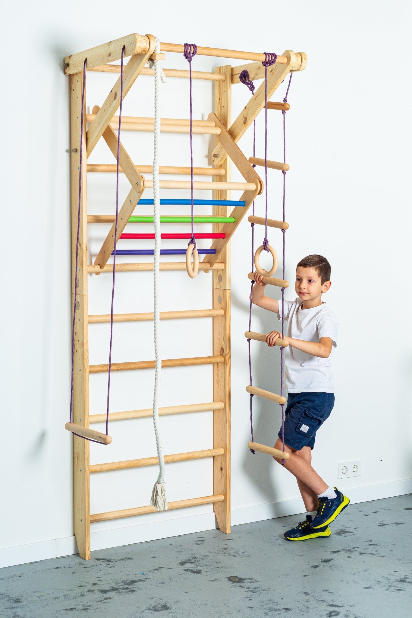Swedish ladder Set for Kids and Adults - CleverWood