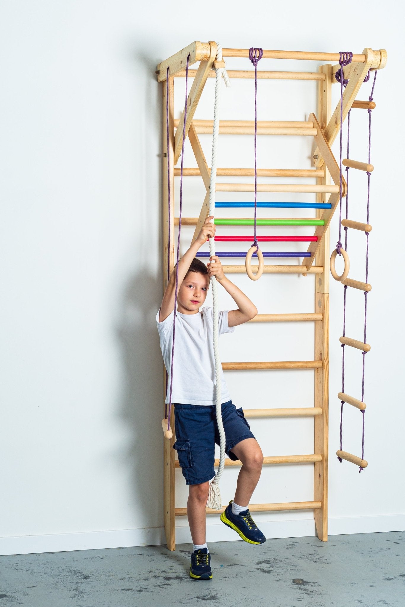 Swedish ladder Set for Kids and Adults - CleverWood