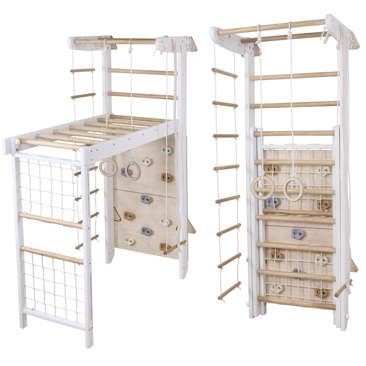 Wooden Foldable Indoor Playground "Transformer - Climber" - CleverWood