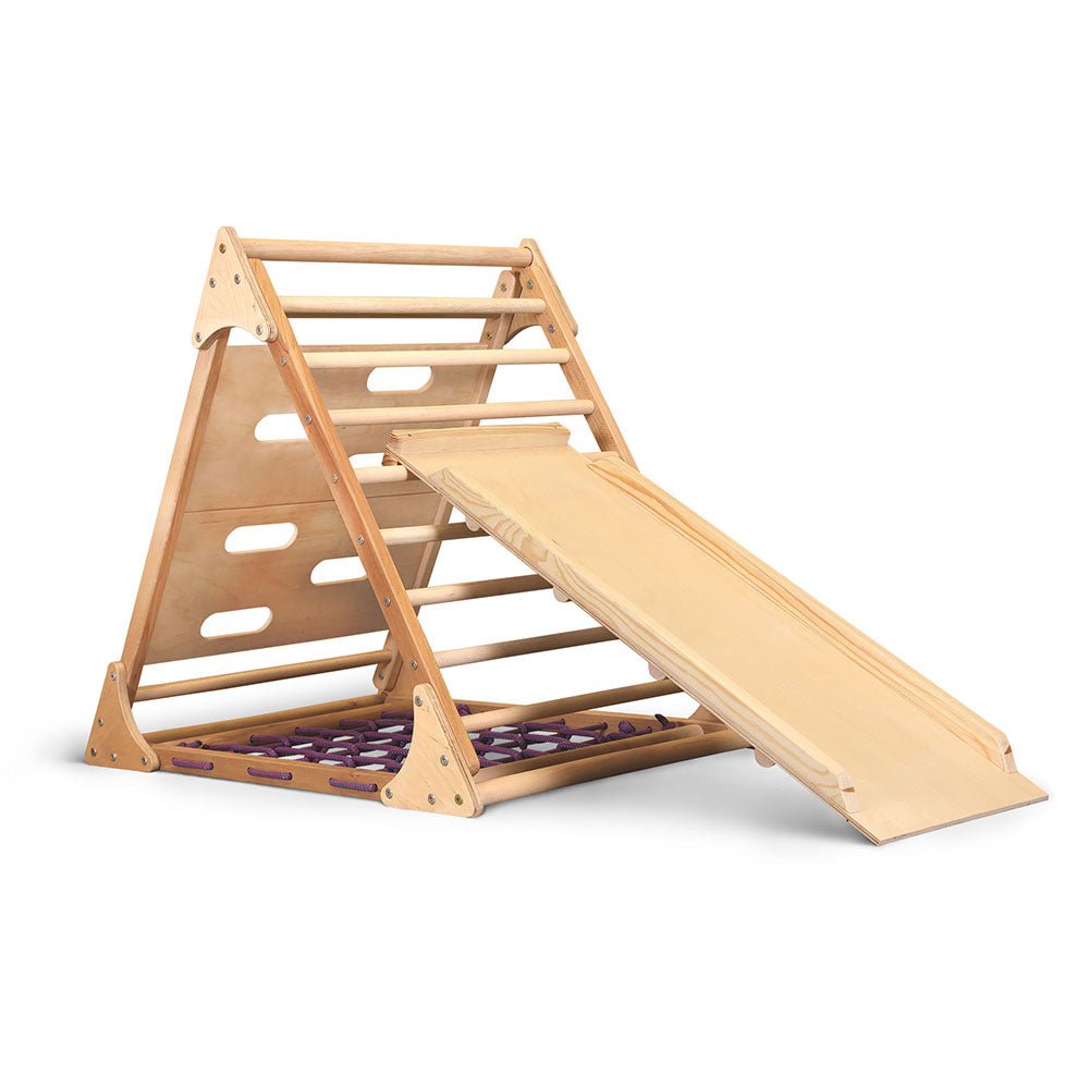 Wooden indoor playground for kids 0 - 7 y.o. - CleverWood