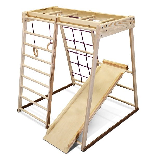 Wooden Indoor Playground for kids - CleverWood
