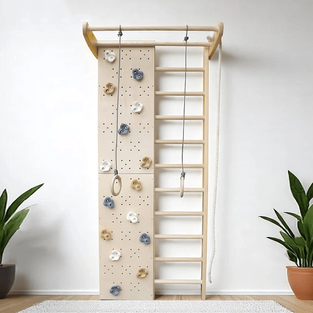 Wooden Indoor Playground "Kombi" - CleverWood