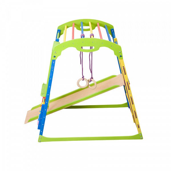 Wooden Sport Climbing Playground for Kids - CleverWood